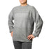 Maglione girocollo grigio da donna con micro-paillettes Swish Jeans, Abbigliamento Donna, SKU c811000231, Immagine 0